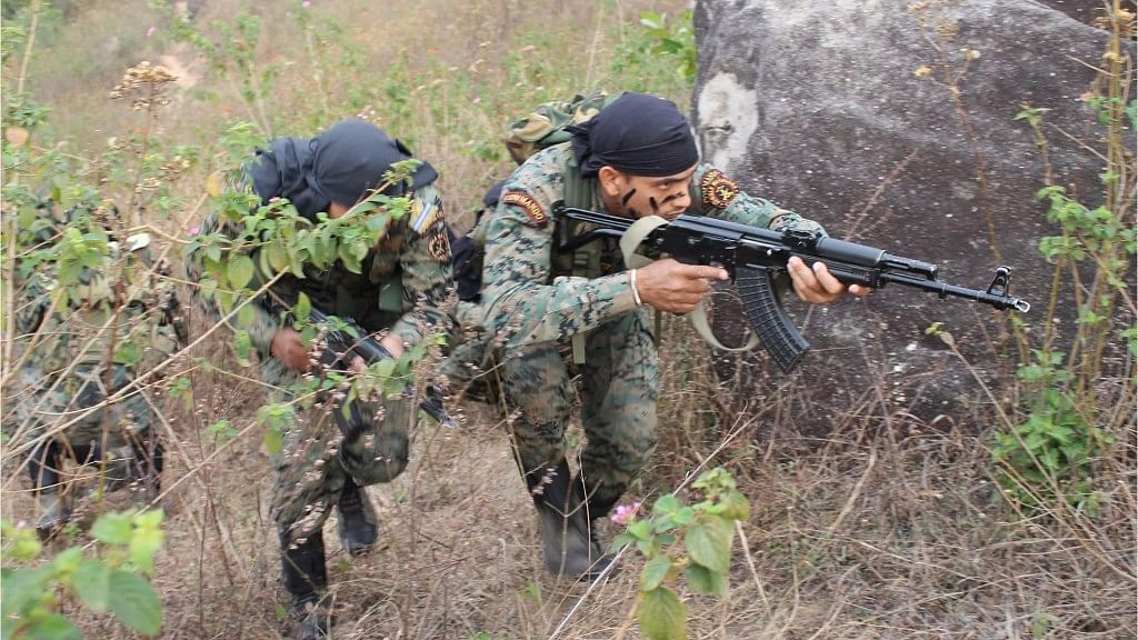 Commando Battalion for Resolute Action, or CoBRA Commandos as they are better known, were raised by the central government under CRPF to act as a special guerrilla combat wing. (Photo Courtesy: <a href="http://www.crpf.nic.in/cobra-sector-photo.htm?Album_92/CoBRA">CRPF</a>)