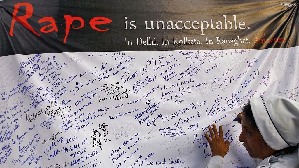 A file photo of a protest against rape. Image used for representational purpose. (Photo: Reuters)