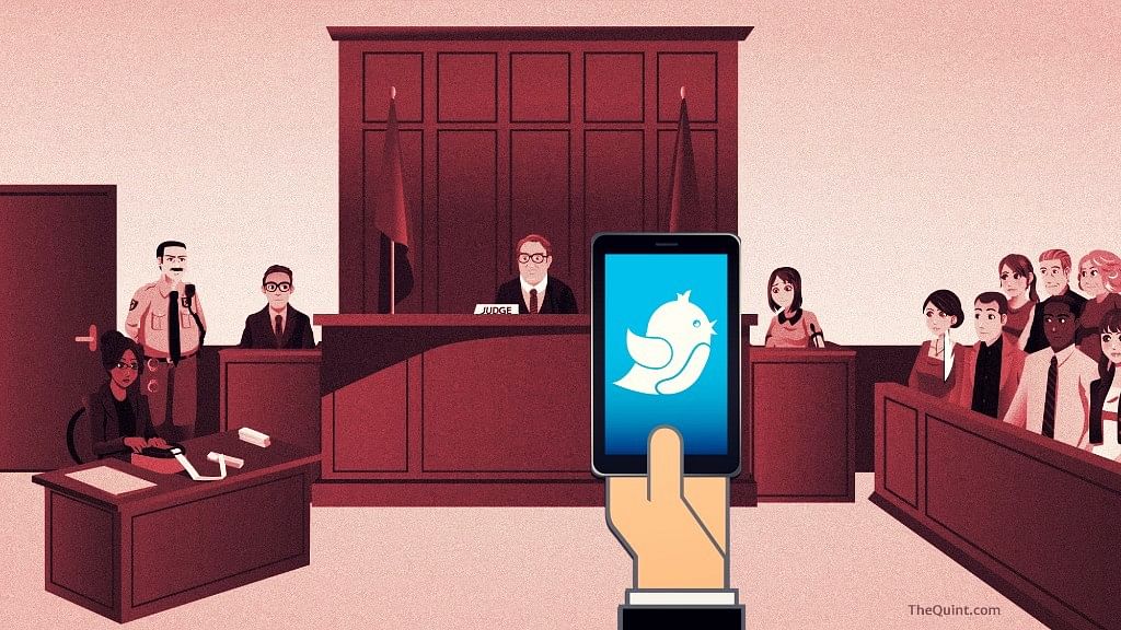 Is live tweeting from court proceedings a public service or unwanted interference? (Photo: <b>The Quint</b>/ Liju Joseph)