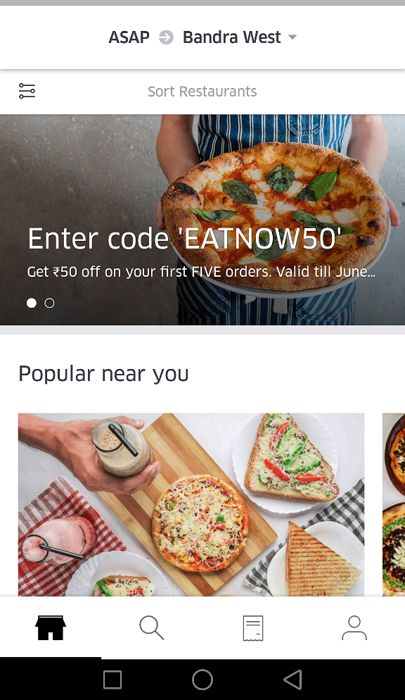 Uber brings its food delivery app UberEATS in India. However, services available only in Mumbai for now.
