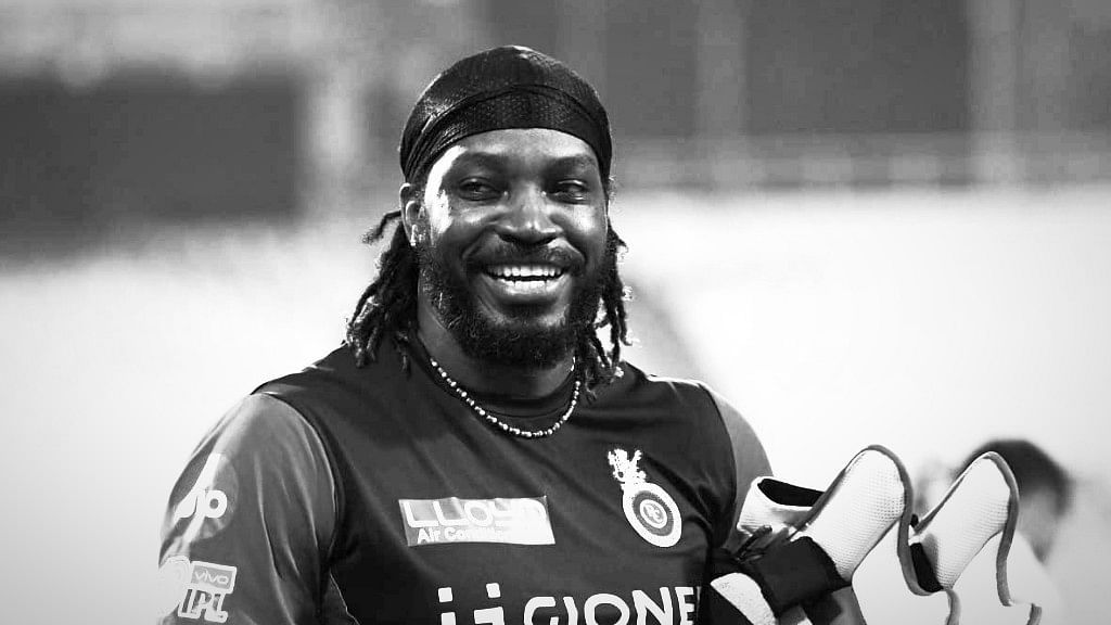 Chris Gayle has scored just one fifty in this IPL season. (Photo: BCCI)