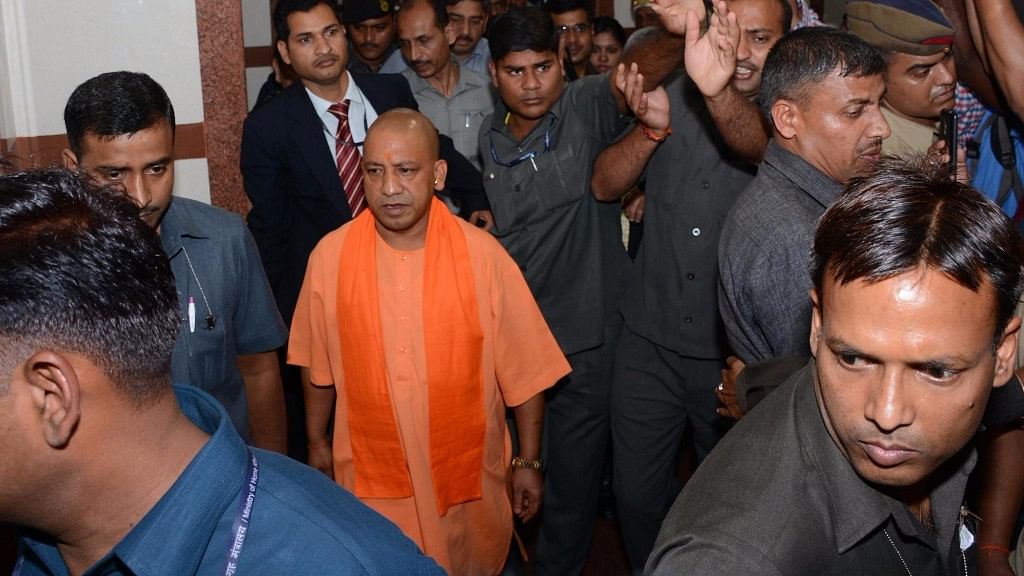 Then local MP and current Chief Minister Yogi Adityanath was also named as an accused in the case. (Photo: IANS)