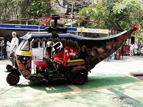 A look at some crazily modified auto-rickshaws from the mundane to the insane.  