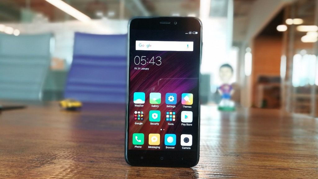 Xiaomi Redmi 4. (Photo: <b>The Quint</b>)&nbsp;