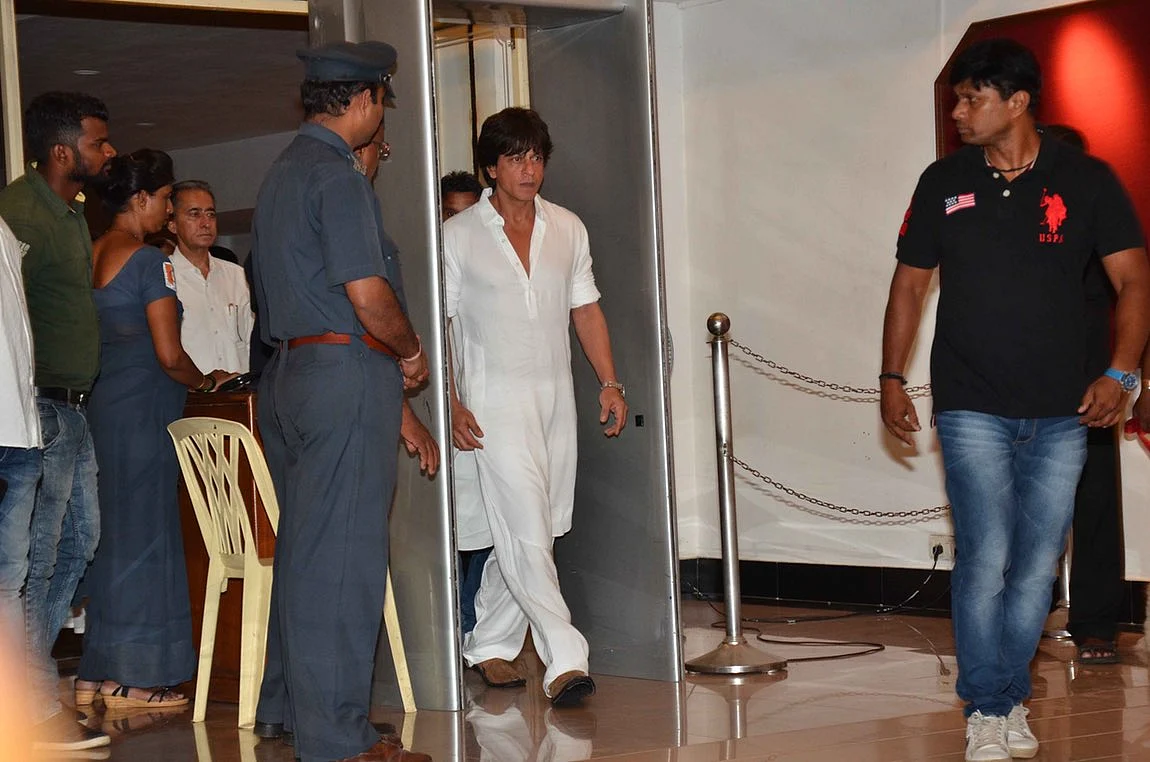Shah Rukh Khan at the prayer meet. (Photo: Yogen Shah) 