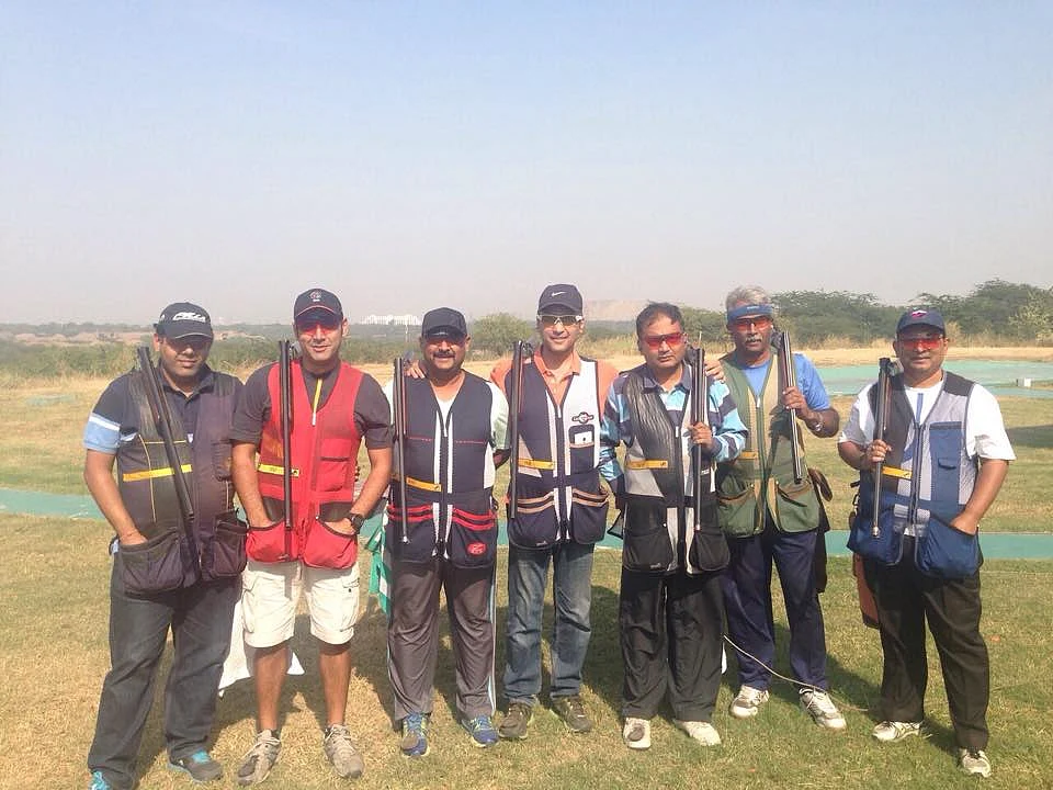 Prashant Bhishnoi may not be a shooter of great repute, but a crawl through his social media profile indicates the sport is a big part of his life. (Photo Courtesy: Facebook/<a href="https://www.facebook.com/prashant.bishnoi.142">Prashant Bishnoi</a>)