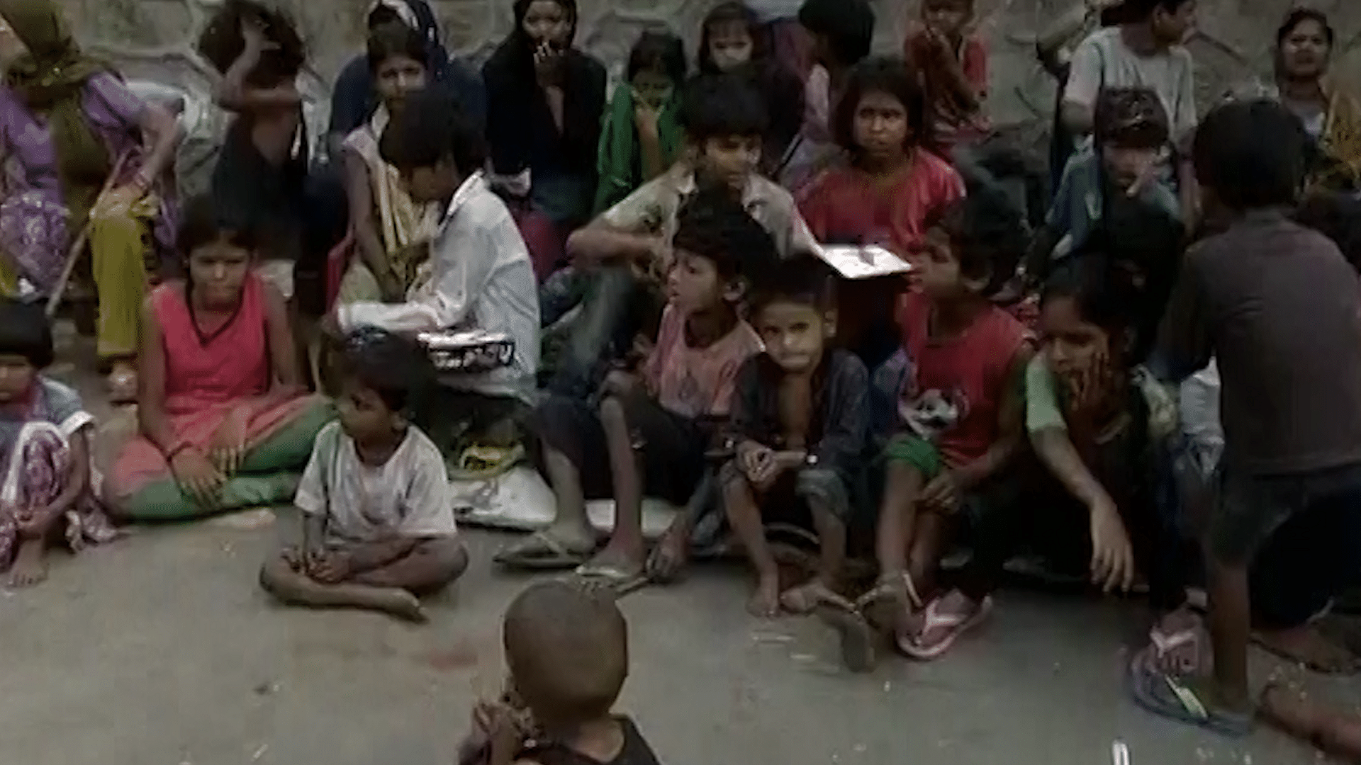 The shelter home housed 50-60 children (Photo: ANI Screengrab)