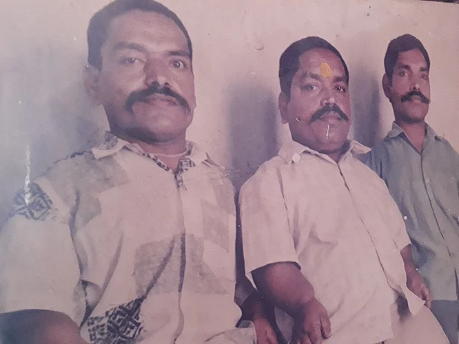 Left to Right: Ram Raj, Prithvi Raj and Chandra Prakash Chauhan. (Photo Courtesy: The News Minute)