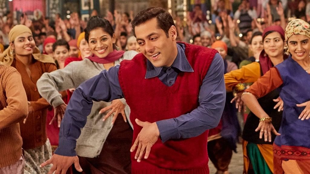 Salman Khan in a still from the <i>Radio </i>song.