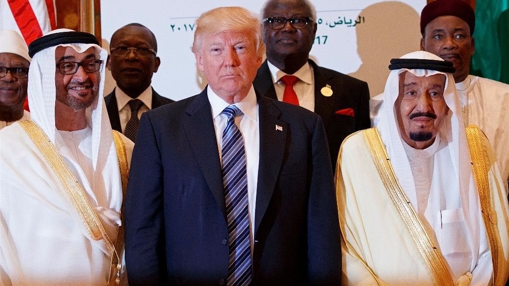 US President Donald Trump in Saudi Arabia. (Photo: AP)