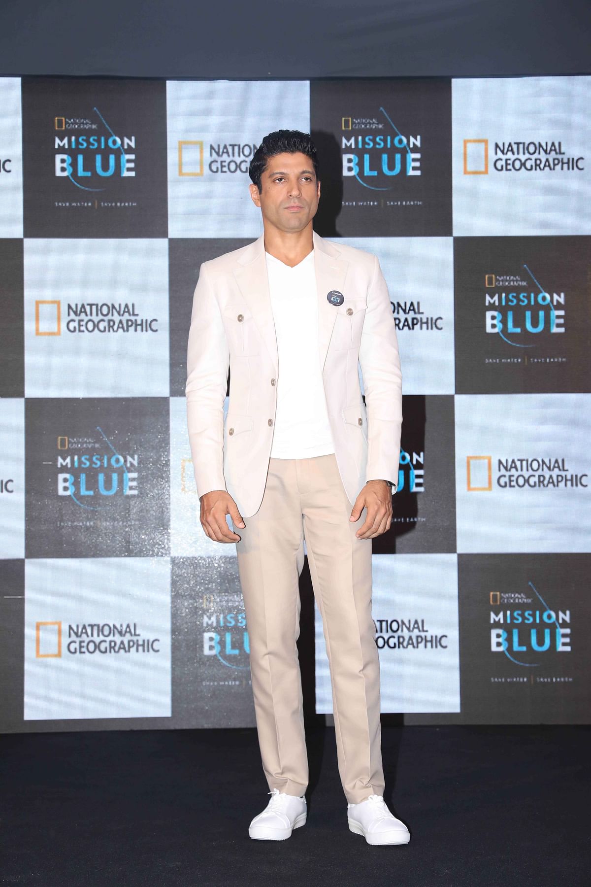 

Farhan Akhtar has joined a social campaign to create awareness among the masses to save water.