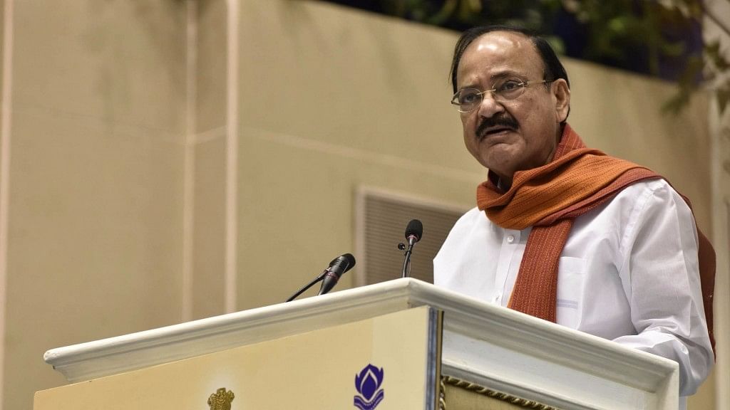 M Venkaiah Naidu, Union Minister for Information and Broadcasting, said he wasn’t a part of the Presidential race 2017.&nbsp;