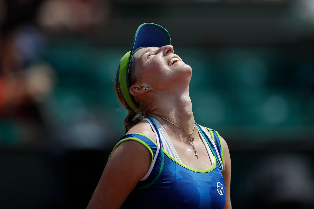 The women’s world number 1 is out of French Open.