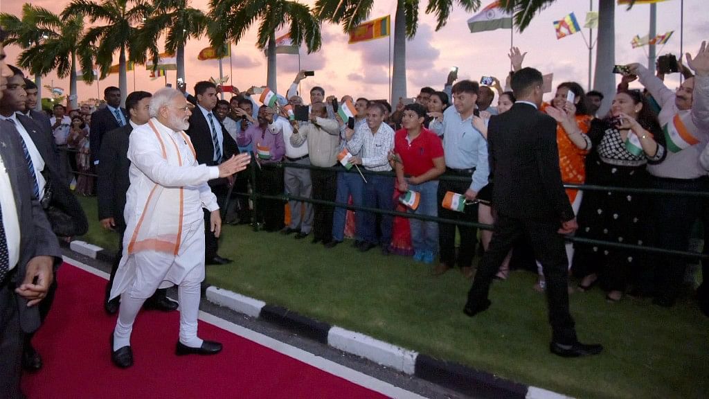 Prime Minister Narendra Modi departs from Colombo on Friday. (Photo: PTI)
