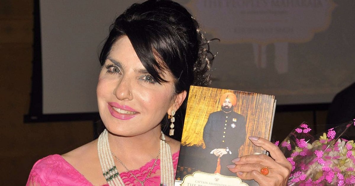 The First Lady Of Punjab Capt Amarinder Singh S Muse Aroosa Alam