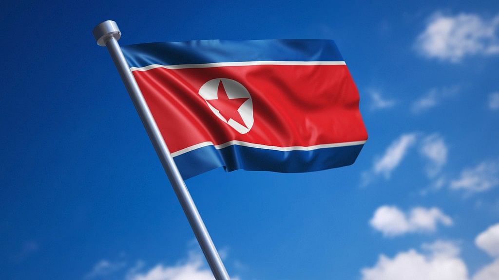 North Korea’s flag. Image used for representational purposes.