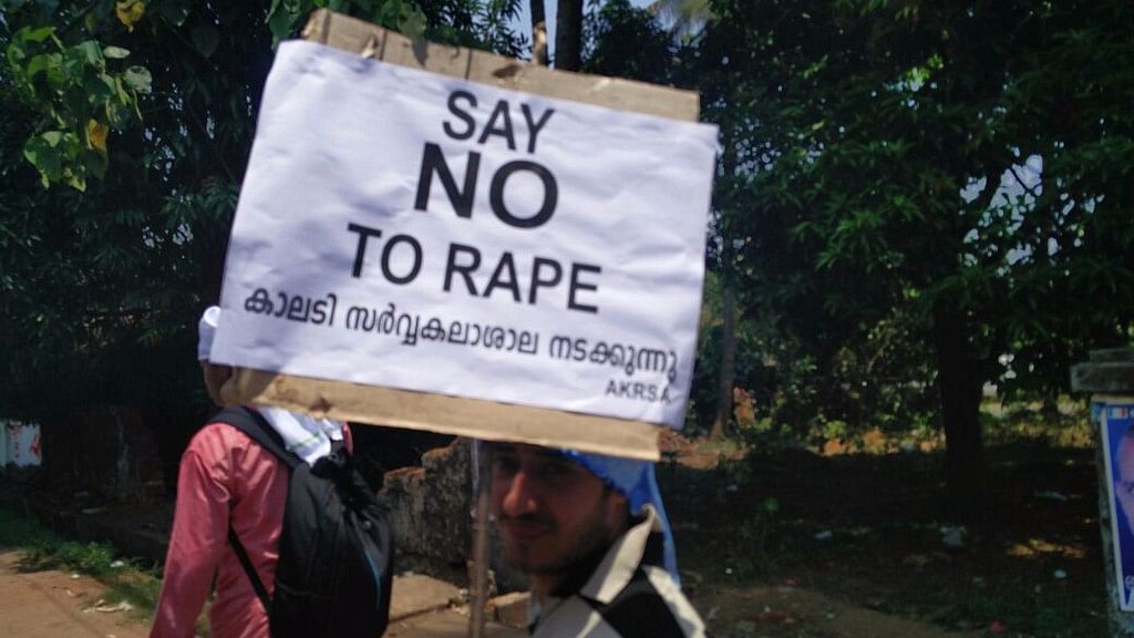 An anti-rape protest. Photo used for representational purpose.