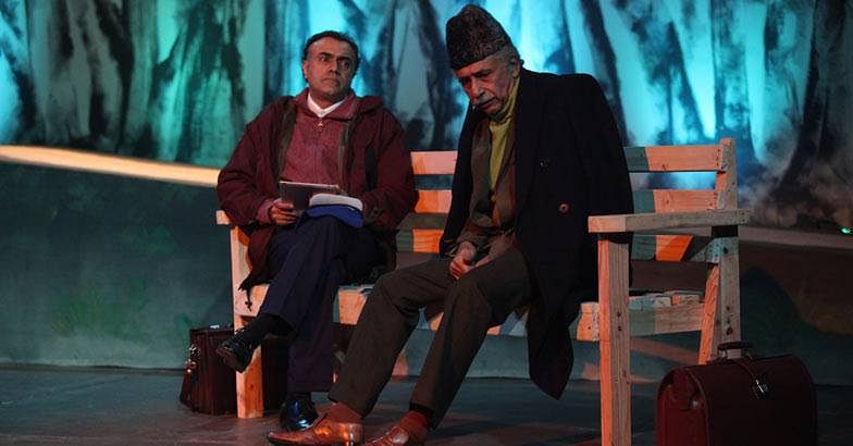 

Naseeruddin Shah and Rajit Kapur are superlative in this very relevant and significant play by Ratna Pathak Shah.