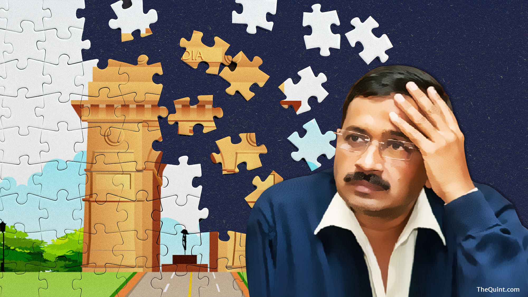 The MCD debacle shows Kejriwal must revive AAP’s credibility, and he should do it because India needs a third political alternative. (Photo: Lijumol Joseph/ <b>The Quint</b>)