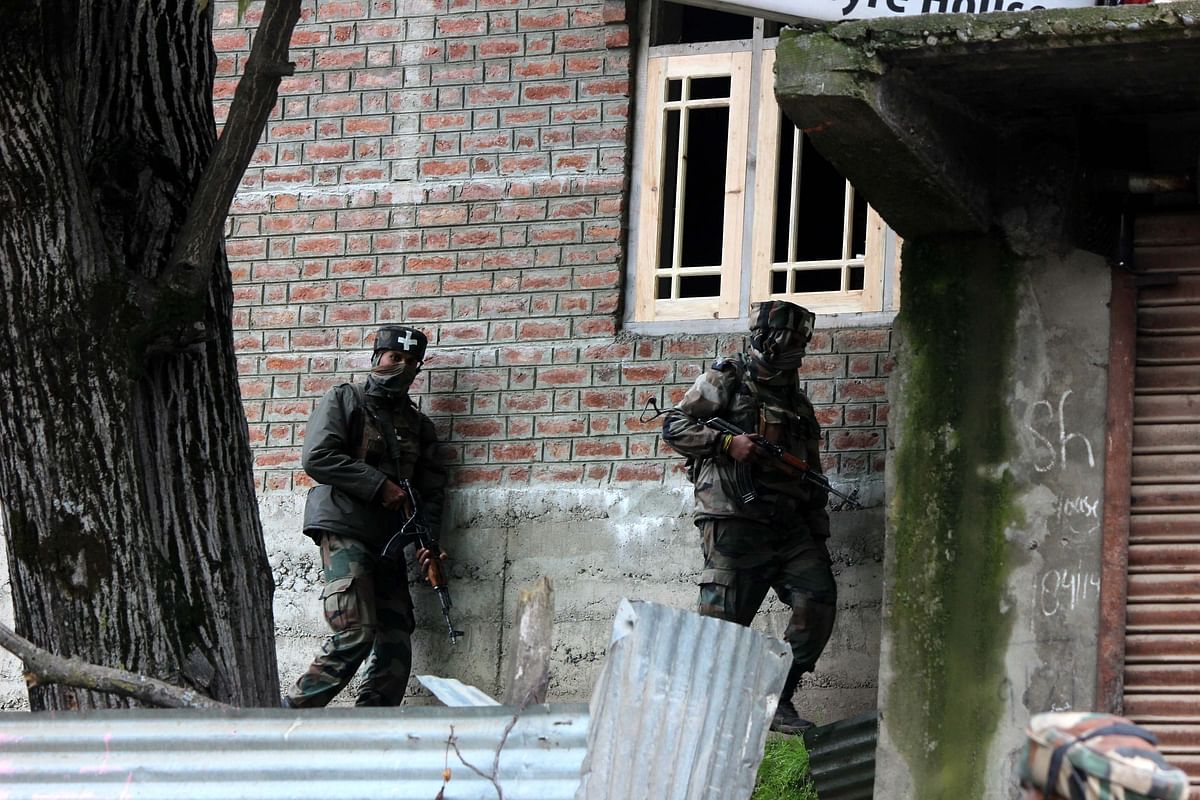 Security forces cordoned off at least 20 villages in Kashmir’s Shopian district on Thursday.