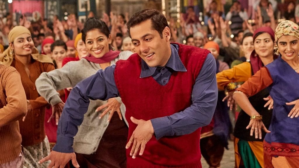Salman Khan in a still from the <i>Radio </i>song.