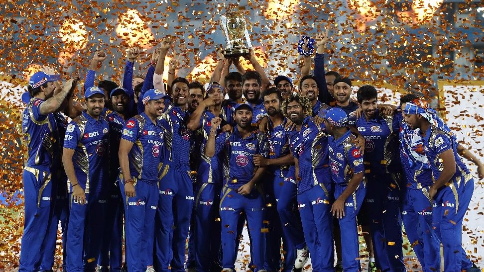 Mumbai Indians won the IPL last year.