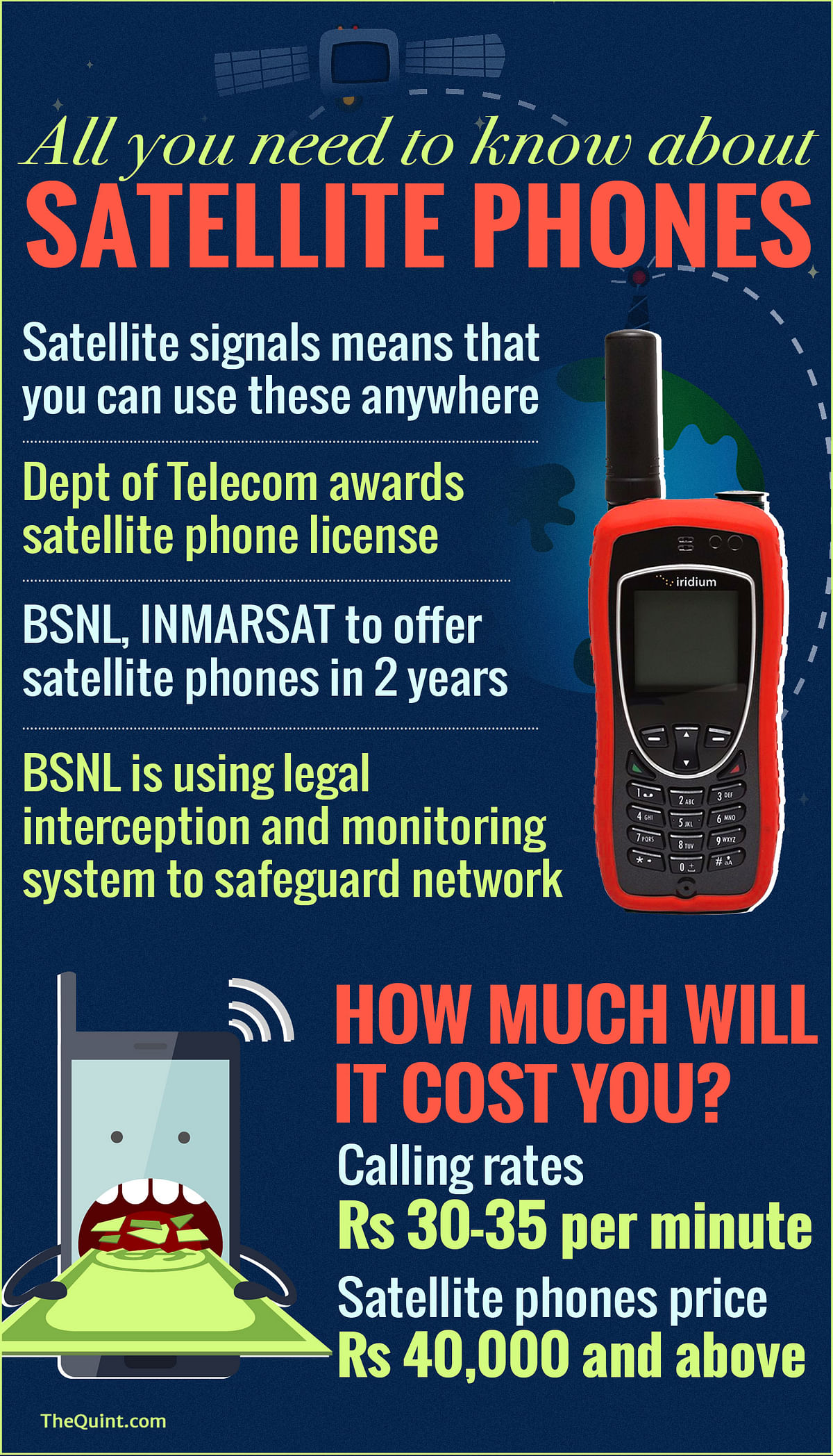 The phones will be offered by BSNL to the government initially, consumers can buy in 2 years from now. 