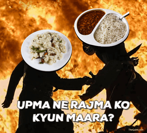 One byte, one TV debate, one tweet and Upma is now set to become India’s National Dish?! A Rajma nationalist writes.