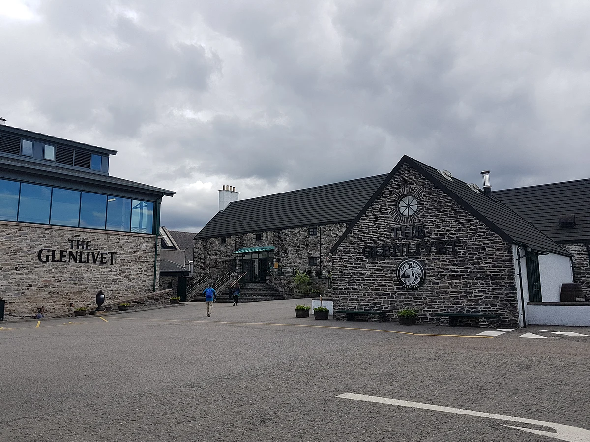 Glenlivet distillery.