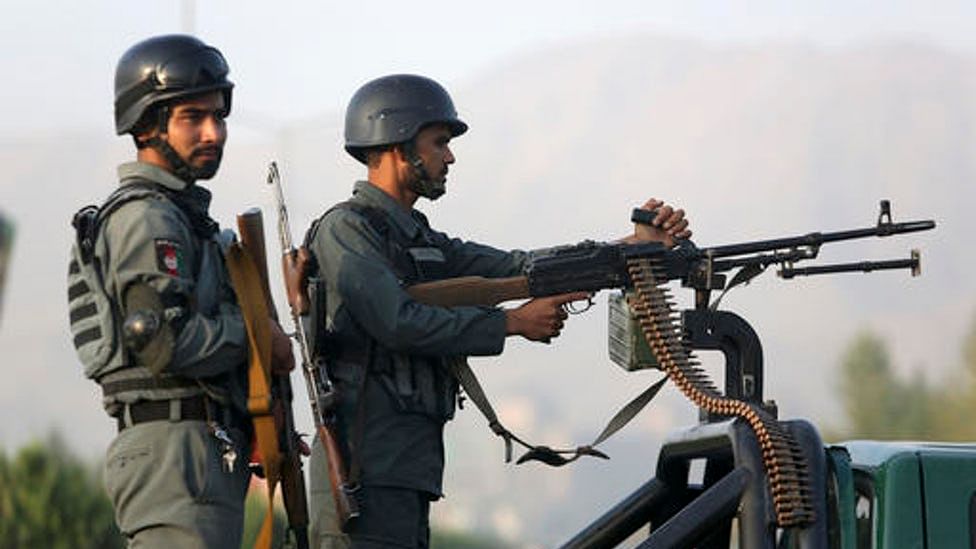 Afghan security forces stand guard after an attack on the American University of Afghanistan in Kabul. Image used for representation. (Photo: AP)