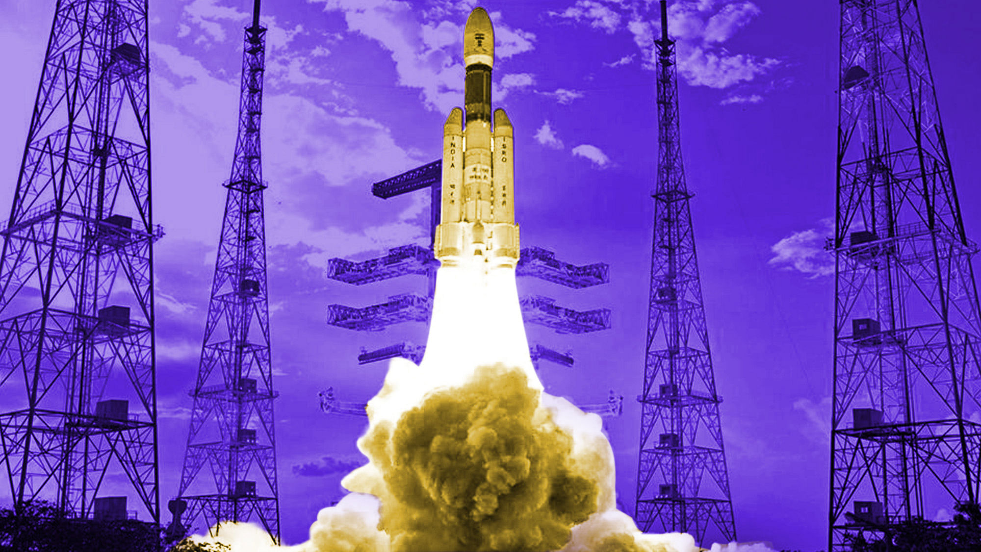 The launch of GSLV MK 3 is a huge achievement for ISRO, yet the govt should consider allowing private players to pitch in. (Photo: Rhythum Seth/<b>The Quint</b>)