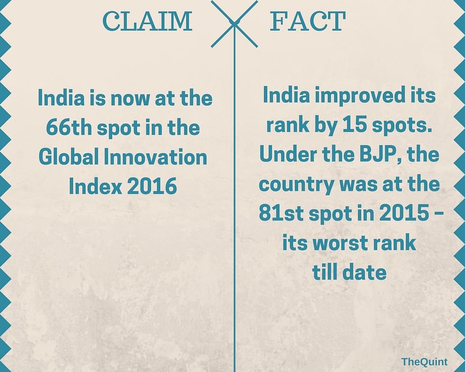 The government claims India has improved its ranking in various global indices under Narendra Modi. Is this true?