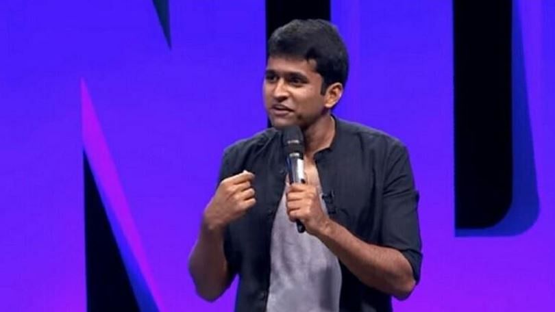 Standup comedian Arvind SA. (Photo: Screengrab/YouTube)