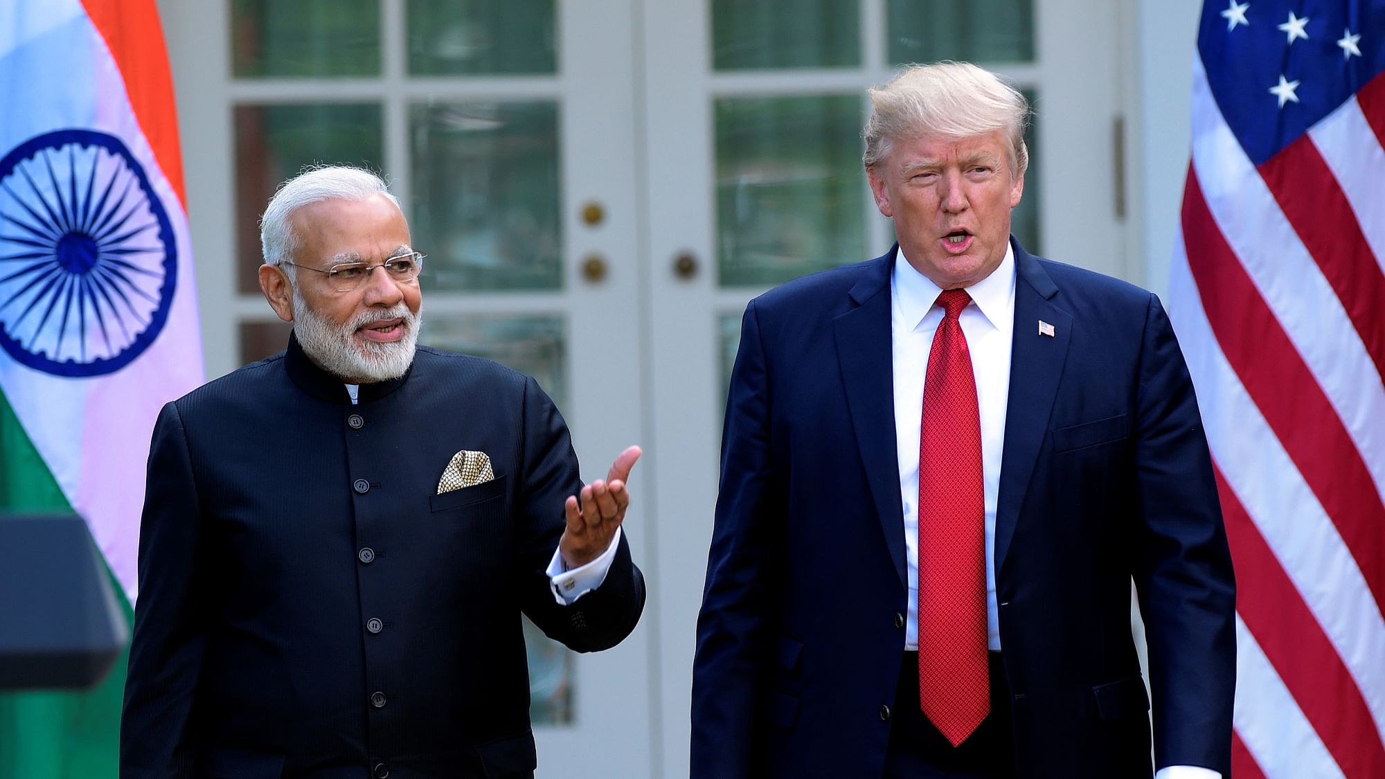Prime Minister Narendra Modi with US President Donald Trump. (Photo: AP)