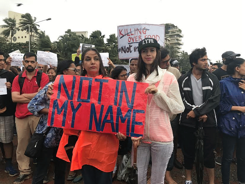 Several actors joined the #NotInMyName protest in Mumbai and other city stories