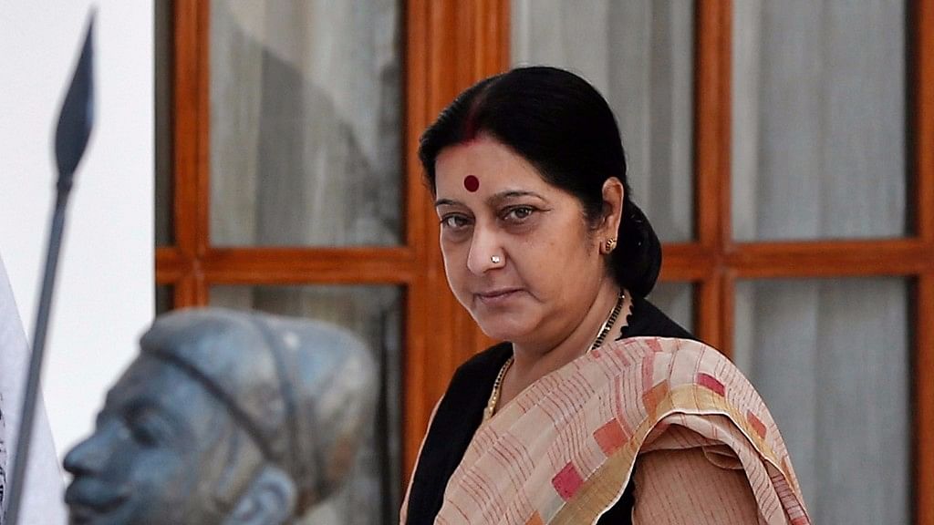 External Affairs Minister Sushma Swaraj.&nbsp;