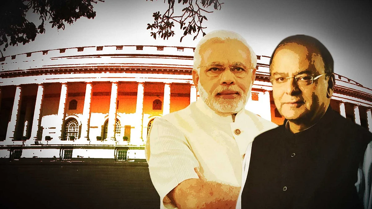 GST will clearly be demarcated into two portions – one for the Centre and one for the state in question. (Photo: Altered by <b>The Quint</b>)