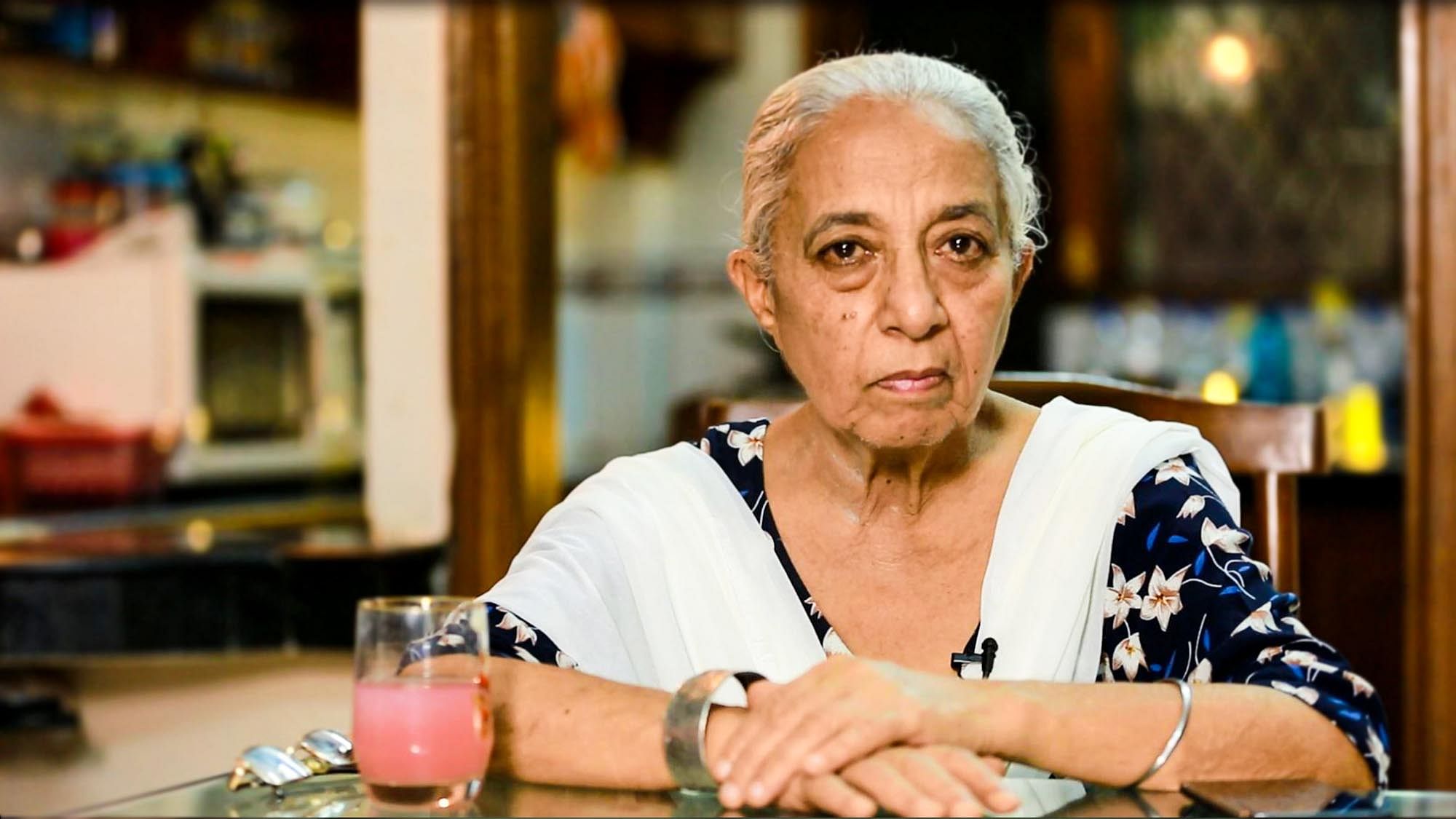 Surinder Kaur is in her 70s – she says she has been at the receiving end of emotional abuse from her own son. 