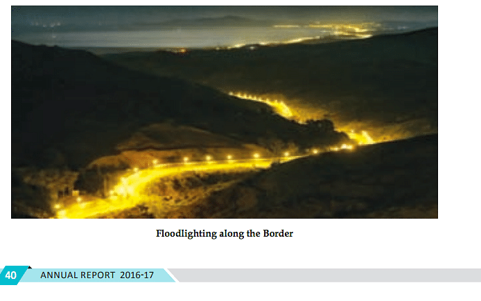 The photo in the MHA report, clicked by Javier Moyano, raised suspicions as it had a sea in the background. 