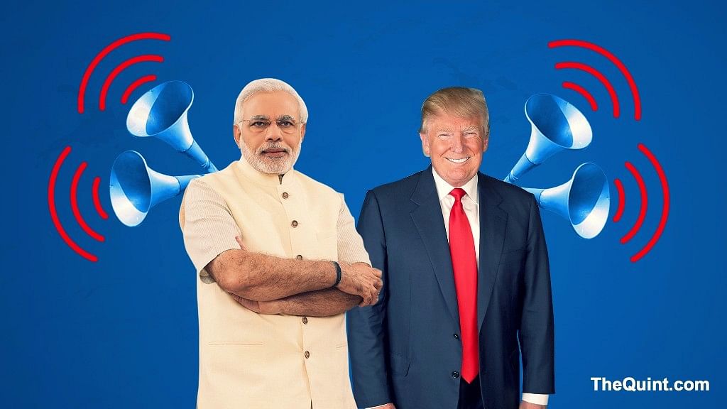 Modi is expected to meet Trump between 25 and 26 June. (Photo: <b>The Quint</b>)