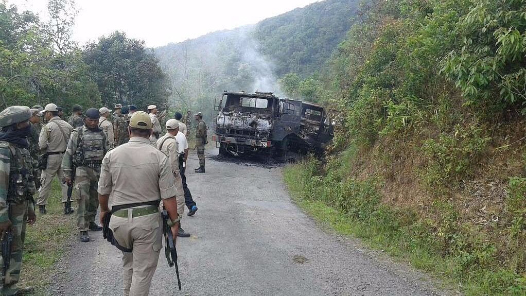 Three Security Personnel Injured in Manipur in an IED Blast