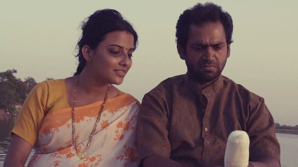 Jyoti Sethi and Sharib Ali Hashmi in a scene from <i>Phullu</i>.&nbsp;