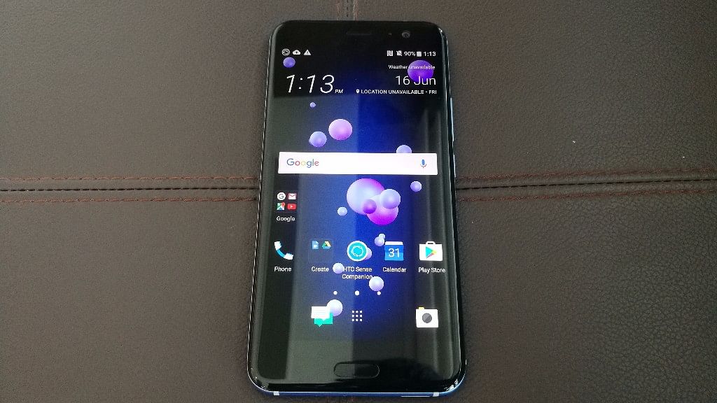 HTC U11 launched in India for Rs. 51,990. (Photo: <b>The Quint</b>)