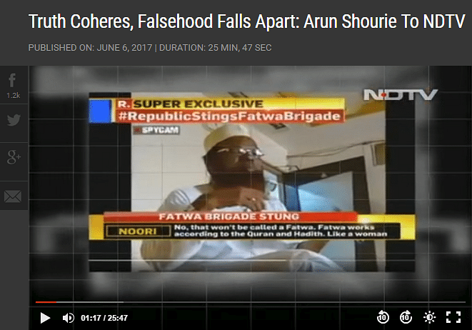 Are Indian news channels competing to prove their loyalty to the ruling establishment? 
