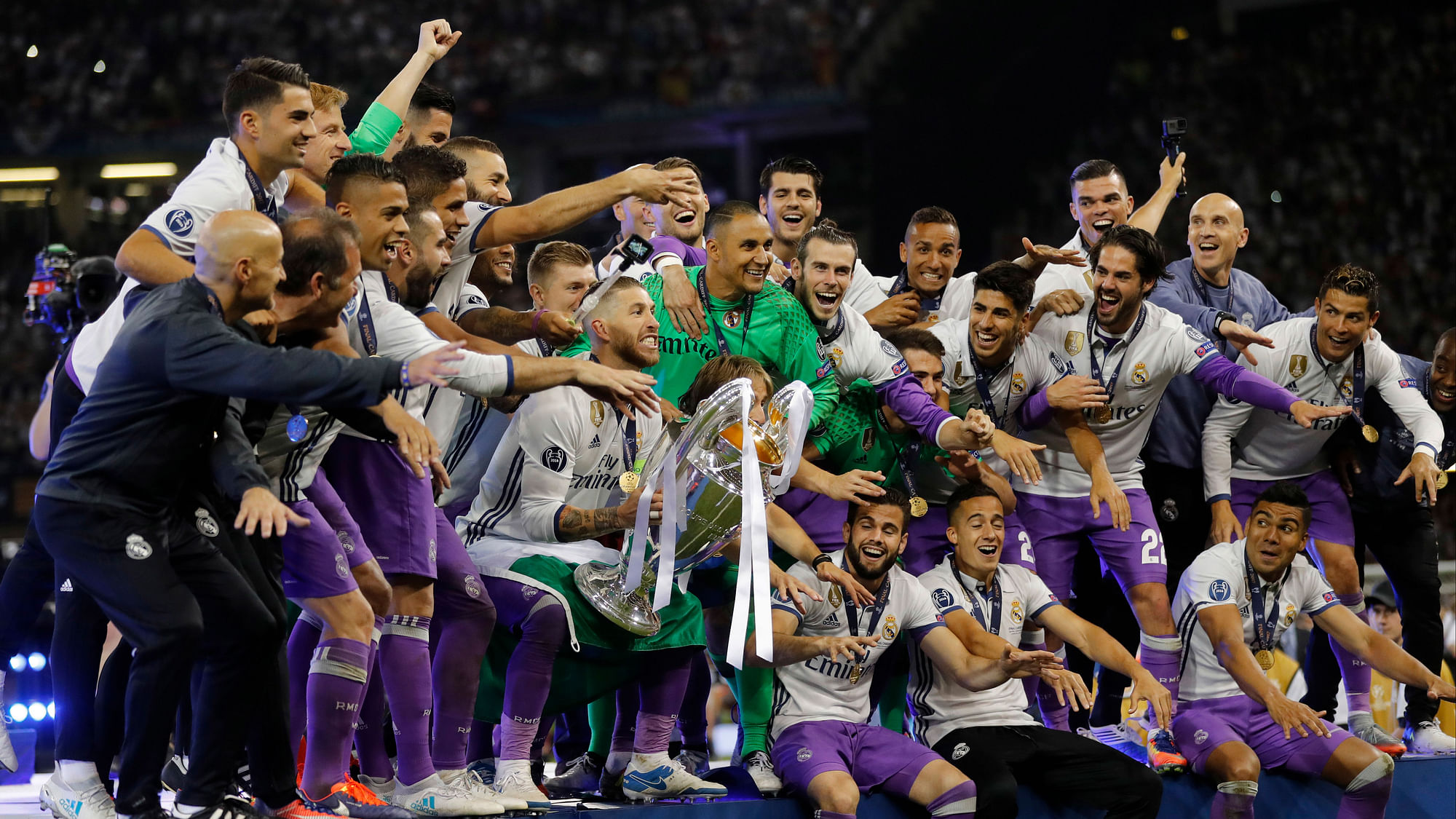 Trikot Real Madrid Home Champions League Final Cardiff 2017-12 Duodecima 