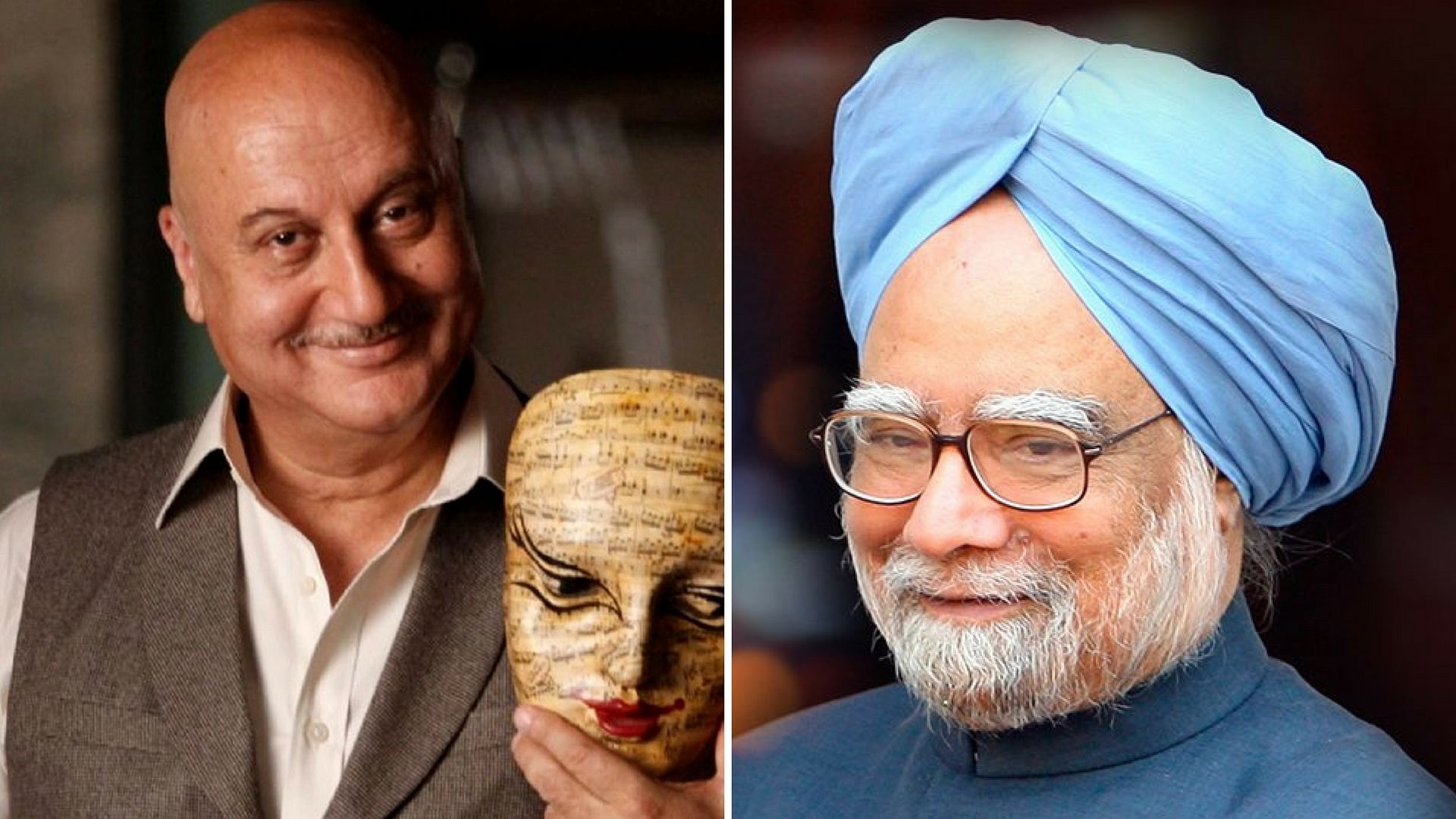 Anupam Kher has been signed on for the film based on Sanjaya Baru’s book. (Photo courtesy: altered by <b>The Quint</b>)