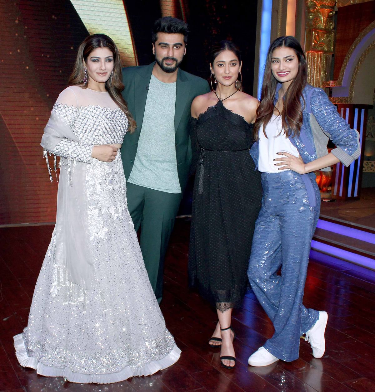 Check out how much fun team ‘Mubarakan’ had here.