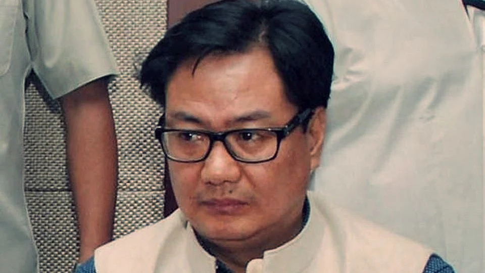 Minister of State for Home Affairs Kiren Rijiju. 