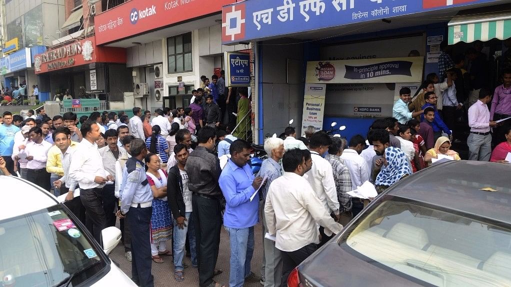 

Demonetisation, which triggered a cash crunch, is said to be responsible for India’s slow GDP growth rate in the fiscal fourth quarter. Image used for representational purpose. (Photo: IANS)