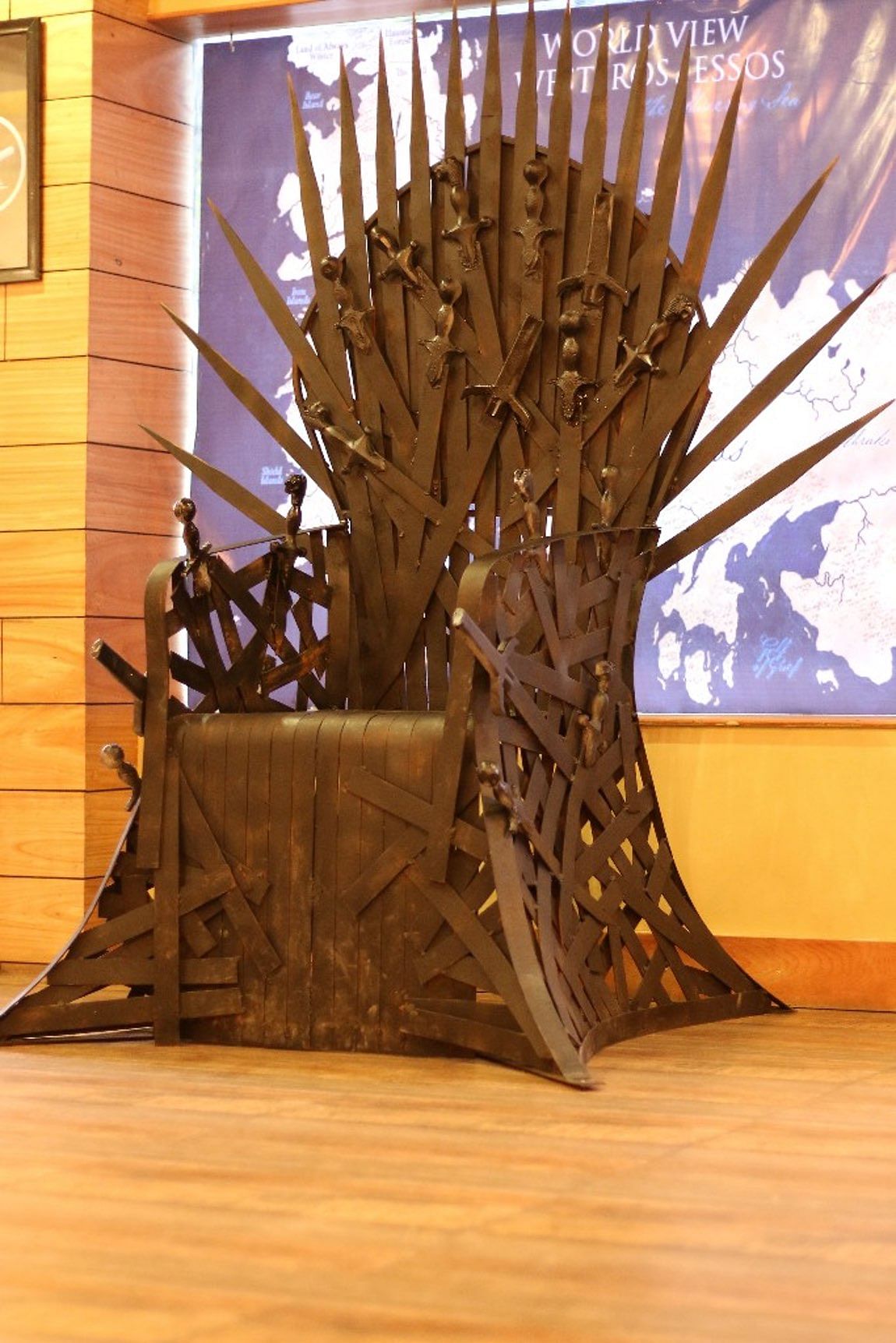 And it has the iron throne too!